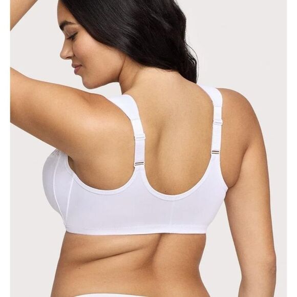 Glamorise 34H Front-Closure WonderWire
Bra White Full Figure Supportive - Picture 2 of 8